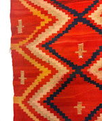 Navajo Late Classic Blanket c. 1880s, 86" x 48.5"