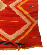 Navajo Late Classic Blanket c. 1880s, 86" x 48.5"
