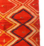 Navajo Late Classic Blanket c. 1880s, 86" x 48.5"