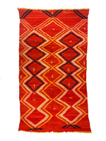 Navajo Late Classic Blanket c. 1880s, 86" x 48.5"