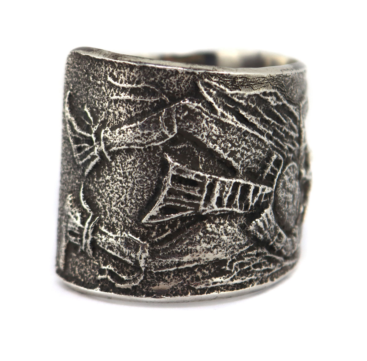 Preston Monongye (1927-1987) - Hopi - Multi-Stone Inlay and Silver Tuf