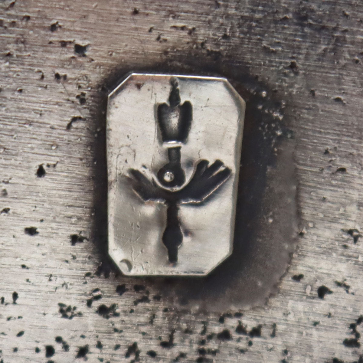 Preston Monongye (1927-1987) - Hopi - Multi-Stone Inlay and Silver Tuf