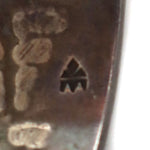 Bernard Dawahoya (1937-2010) - Hopi - Silver Overlay Watchband c. 1950-60s, 6.25" length