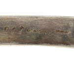 Floyd Becenti, Jr. (b. 1960) - Navajo - 12K Gold Fill Overlay and Sterling Silver Storyteller Bracelet c. 1980s, size 6.75