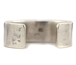 Kenneth Begay (1913-1977) and White Hogan Shop - Navajo - Turquoise and Ironwood Inlay and Silver Bracelet c. 1950s, size 6.25