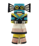 Hopi Route 66 Warrior Kachina c. 1940-50s, 6.25" x 3.5" x 2"