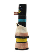 Hopi Route 66 Badger Kachina c. 1940-50s, 6.25" x 2.25" x 2"