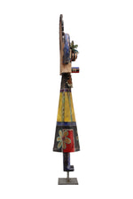Gregory Lomayesva (b. 1971) - Large Hopi Tourist Katsina c. 1997, 44.5" x 15" x 7"