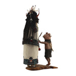 Homer Sowtey - Zuni Pueblo Shalako and Koyemsi Katsina Doll Pair c. 1980s, 28" x 15" x 8.5"
