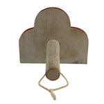Hopi Dance Ornament with Cloud Design c. 1960-70s, 6.75" x 7.5" x 7"