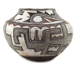 Zuni Polychrome Olla c. 1890s, 8.75" x 11.5"