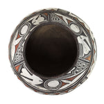 Zuni Polychrome Olla c. 1890s, 8.75" x 11.5"