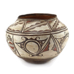 Zuni Polychrome Olla c. 1890s, 9.25" x 12.5"