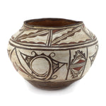 Zuni Polychrome Olla c. 1890s, 9.25" x 12.5"