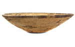 Pima Basket with Crosses c. 1900-20s, 4.25" x 14.5"