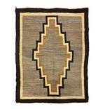 Navajo Crystal Rug c. 1900-10s, 54" x 40"