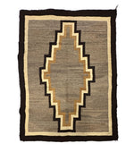 Navajo Crystal Rug c. 1900-10s, 54" x 40"