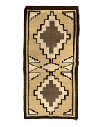 Navajo Crystal Runner c. 1930s, 60" x 29"