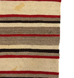 Navajo Double Saddle Blanket c. 1920s, 58" x 29"
