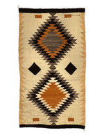 Navajo Gallup Throw c. 1970s, 39.5" x 21.5"