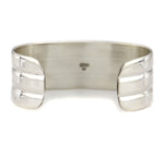 Marco Patania - Contemporary Sterling Silver "Classic 3-Ridge Georgia Cuff" - Designed by Frank Patania Sr. (1898-1964), size 7