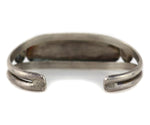 Navajo - Turquoise and Silver Row Bracelet c. 1930-40s, size 6