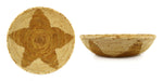 Tohono O'odham Basket with Squash Blossom Pictorial c. 1970-80s, 3" x 12.25"