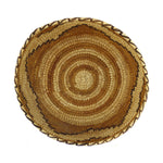 Tohono O'odham Polychrome Squash Blossom Basket c. 1970-80s, 3.5" x 9"
