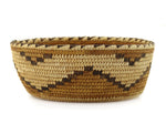 Tohono O'odham Polychrome Squash Blossom Basket c. 1970-80s, 3.5" x 9"