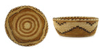 Tohono O'odham Polychrome Squash Blossom Basket c. 1970-80s, 3.5" x 9"