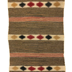 Navajo Wide Ruins Rug c. 1940s, 44.5" x 25"
