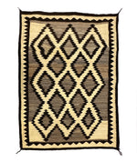 Navajo Crystal Rug c. 1900, 63" x 45.25"