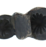 Navajo - Silver Bracelet with Arrows and Whirling Logs Design c. 1930s, size 7