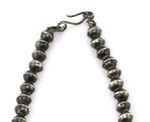 Navajo - Turquoise and Silver Squash Blossom Necklace 1940s, 26" length