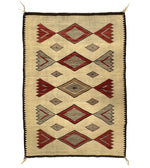 Navajo Crystal Rug c. 1920-30s, 51" x 36"