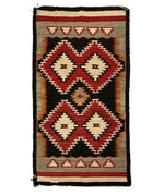 Navajo Ganado Rug c. 1930s, 45" x 24"