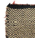 Navajo Double Saddle Blanket with Twill Weave c. 1930s, 46" x 26"