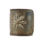 Attributed to Roger Skeet, Sr. (1900-1959) - Navajo - Silver Bracelet with Stamped Design c. 1930s, size 7.25