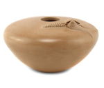 Iris Youvella Nampeyo (1944-2018) - Hopi Jar with Carved Corn Design c. 1990s, 2.25" x 4"