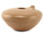 Iris Youvella Nampeyo (1944-2018) - Hopi Jar with Carved Corn Design c. 1990s, 2.25" x 4"