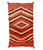 Navajo Transitional Blanket c. 1890-1900, 71" x 39"