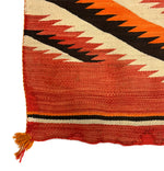 Navajo Transitional Blanket c. 1890-1900, 71" x 39"