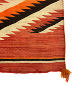 Navajo Transitional Blanket c. 1890-1900, 71" x 39"