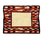 Navajo Single Saddle Blanket c. 1920-30s, 27" x 35"