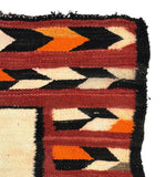 Navajo Single Saddle Blanket c. 1920-30s, 27" x 35"