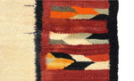 Navajo Single Saddle Blanket c. 1920-30s, 27" x 35"