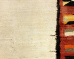 Navajo Single Saddle Blanket c. 1920-30s, 27" x 35"