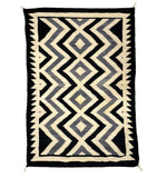 Navajo Crystal Rug c. 1940s, 66.5" x 45"