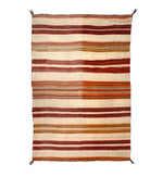 Navajo Transitional Blanket c. 1890-1900, 80" x 54"
