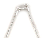 Marco Patania - Contemporary Natural Sleeping Beauty Turquoise and Sterling Silver Pendant with Stamped Design and Chain, 1.75" x 0.875" pendant